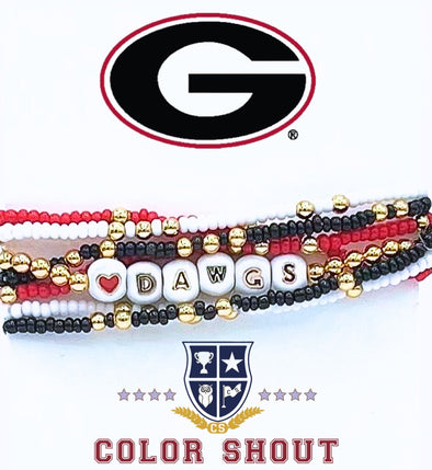 B209 GA-University of Georgia 'Lucky 7' DAWGS Stack