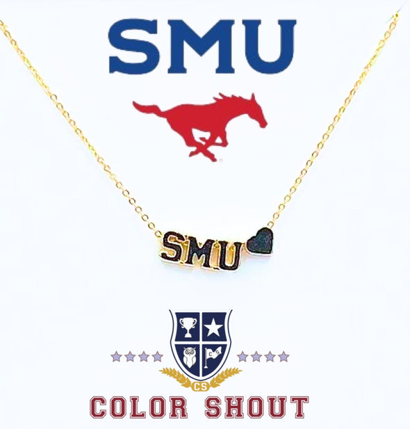 N202 - SMU Heart Necklace