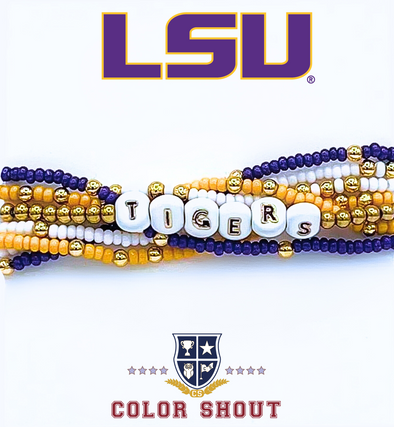 B209- LSU-Louisiana State University 'Lucky 7' Tigers Stack